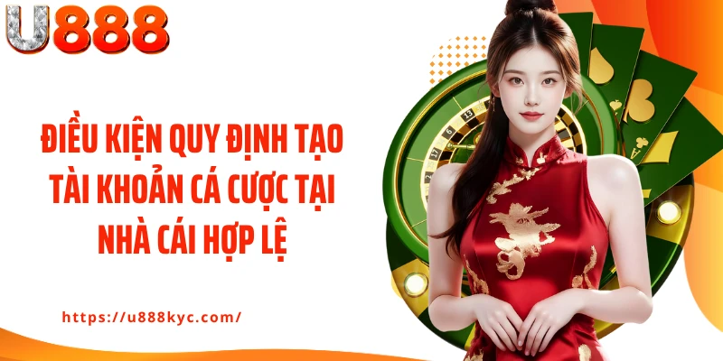 Điều kiện quy định tạo tài khoản cá cược tại nhà cái hợp lệ