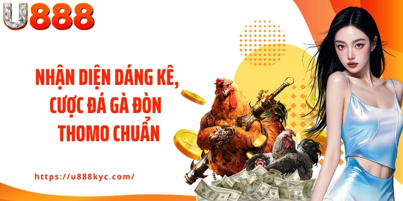 Nhận diện dáng kê, cược đá gà đòn trực tiếp Thomo chuẩn